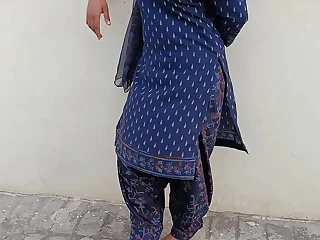 Indian Desi Neighbourhood pub bhabhi was fuck with bother-in-low in evident Hindi voice